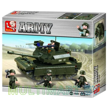 Конструктор Sluban M38-B6500 Головной танк (312 деталей)